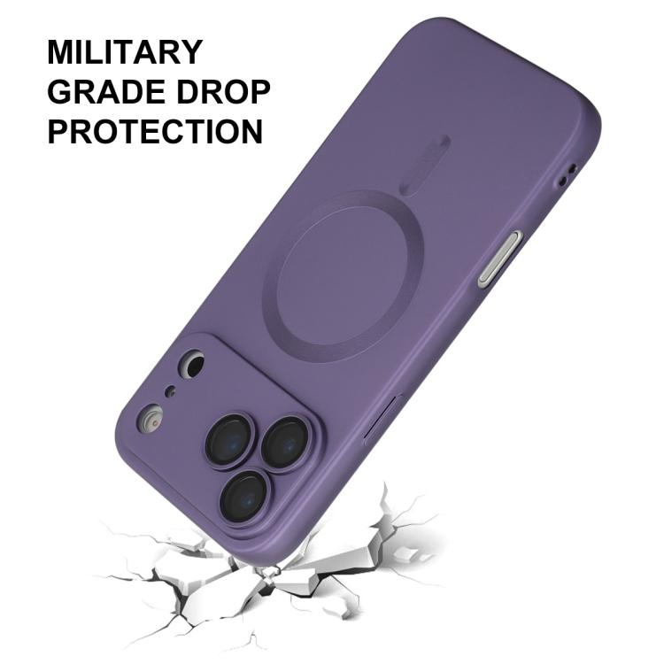 ENKAY MagSafe Matte TPU Phone Case with Lens Film, For iPhone 17 Pro Max, For iPhone 17 Pro, For iPhone 17, For iPhone Air