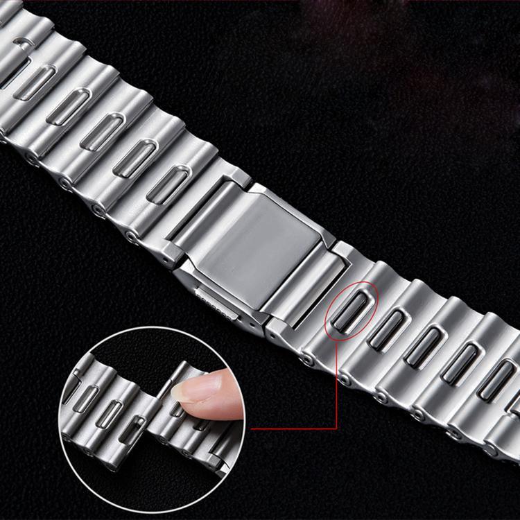 오션 웨이브 자석 버클 스테인리스 스틸 시계줄, 애플 워치 46mm / 49mm / 45mm / 44mm용