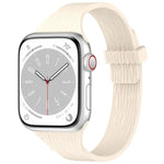 워터 우드 그레인 작은 허리 자석 실리콘 시계줄, 애플 워치 46mm / 49mm / 45mm / 44mm용, 애플 워치 42mm / 41mm / 40mm / 38mm용