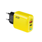 GaN 45W PD3.0 + QC3.0 완전 호환 프로토콜 노트북 / 태블릿용 충전기, EU 플러그, EU 플러그