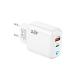 GaN 45W PD3.0 + QC3.0 완전 호환 프로토콜 노트북 / 태블릿용 충전기, EU 플러그, EU 플러그