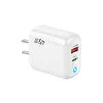 GaN 45W PD3.0 + QC3.0 완전 호환 프로토콜 노트북 / 태블릿용 충전기, 미국 플러그, 미국 플러그