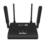 CPE907-E 유라시아 에디션 150Mbps 다운로드 속도 4안테나 SIM 카드 라우터 4G LTE WiFi 라우터, US 플러그, EU 플러그