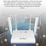 CPE907-E 유라시아 에디션 150Mbps 다운로드 속도 4안테나 SIM 카드 라우터 4G LTE WiFi 라우터, US 플러그, EU 플러그
