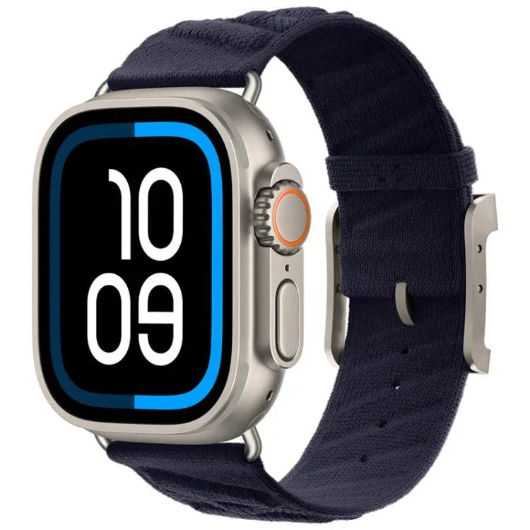 스타일 H 트윌 나일론 시계줄, 애플 워치 46mm / 49mm / 45mm / 44mm용, 애플 워치 42mm / 41mm / 40mm / 38mm용