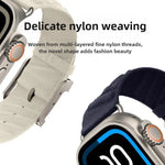 스타일 H 트윌 나일론 시계줄, 애플 워치 46mm / 49mm / 45mm / 44mm용, 애플 워치 42mm / 41mm / 40mm / 38mm용