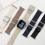 스타일 H 트윌 나일론 시계줄, 애플 워치 46mm / 49mm / 45mm / 44mm용, 애플 워치 42mm / 41mm / 40mm / 38mm용