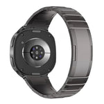 곡면 퀵 릴리스 나비 버클 스테인리스 스틸 시계 밴드, 삼성 갤럭시 워치 울트라 47mm / 울트라 2025용, 삼성 갤럭시 워치8 / 워치8 클래식용