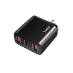 TE-PD43 Type-C x 3, USB-A x 2 Multi-port Charger for Mobile Phones / Tablets，US Plug, US Plug