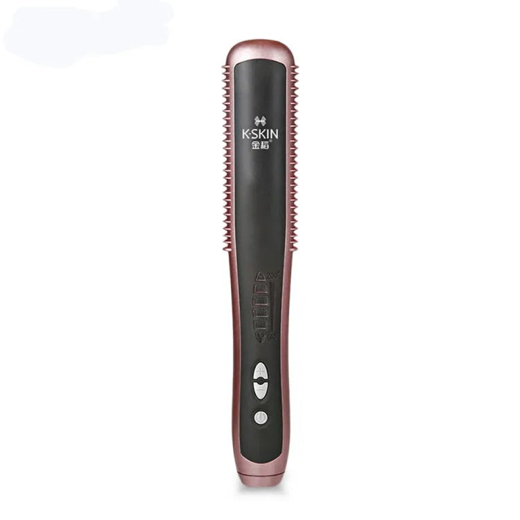K-SKIN KD388A 전기 세라믹 헤어 스트레이트너 빗 PTC 가열 헤어 케어 스타일링 빗 자동 마사지 스트레이트너