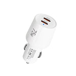 TE-P66 75W Type-C x 2 PD45W 듀얼 포트 고속 충전 차량용 충전기, TE-P66