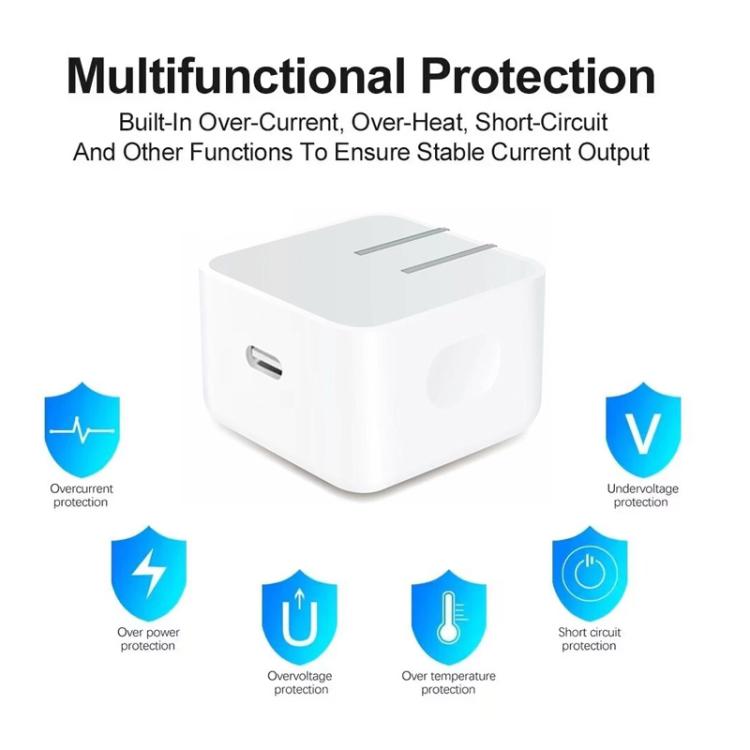 A3365 PD40W USB-C / 타입-C 인터페이스 접이식 플러그 충전기, US 플러그