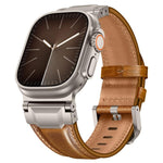 아머 스타일 가죽 시계 밴드, 애플 워치 46mm / 49mm / 45mm / 44mm용