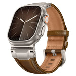 아머 스타일 가죽 시계 밴드, 애플 워치 46mm / 49mm / 45mm / 44mm용