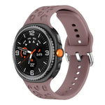 Leopard Print Silicone Watch Band, For Samsung Galaxy Watch8 / Watch8 Classic