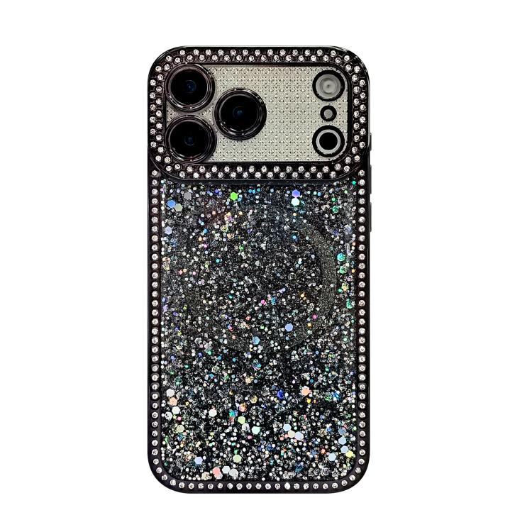 Diamond Sequins Glitter MagSafe Electroplating Phone Case, For iPhone 13