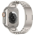 H형 퀵 릴리스 나비 버클 스테인리스 스틸 시계 밴드, Apple Watch 44mm / 45mm / 46mm / 49mm용, Apple Watch 42mm / 41mm / 40mm / 38mm용