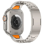 H형 퀵 릴리스 나비 버클 스테인리스 스틸 시계 밴드, Apple Watch 44mm / 45mm / 46mm / 49mm용, Apple Watch 42mm / 41mm / 40mm / 38mm용