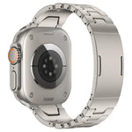 H형 퀵 릴리스 나비 버클 스테인리스 스틸 시계 밴드, Apple Watch 44mm / 45mm / 46mm / 49mm용, Apple Watch 42mm / 41mm / 40mm / 38mm용