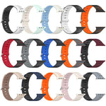 멜로디카 스타일 자석 듀얼 컬러 실리콘 시계 밴드, 애플 워치 46mm / 49mm / 45mm / 44mm용, 애플 워치 42mm / 41mm / 40mm / 38mm용