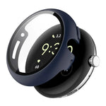 ENKAY Hat-Prince 풀 커버 강화 유리 필름 일체형 PC 시계 커버, Google Pixel Watch 4 45mm용, Google Pixel Watch 4 41mm용