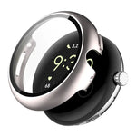 ENKAY Hat-Prince 풀 커버 강화 유리 필름 일체형 PC 시계 커버, Google Pixel Watch 4 45mm용, Google Pixel Watch 4 41mm용