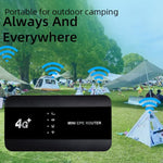 M10-LW RJ45 포트 WPS 기능 SIM 카드 슬롯 WIFI6 휴대용 4G 라우터 WiFi 핫스팟 미국 버전, M10-LW