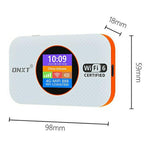 MF967-E Eurasia Version Support WPS / SIM Card / DMZ WiFi6 4G Router Portable Mobile WiFi