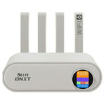 WR860-E SIM 카드 슬롯 포함 무선 리피터 4 안테나 4 이더넷 포트 4G LTE WiFi 6 라우터, 화이트, 오렌지