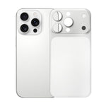 Kalebol 초슬림 17 Pro Max 변신 무광 알루미늄 합금 메탈 백 커버, iPhone 16 Pro Max용, iPhone 15 Pro Max용, iPhone 14 Pro Max용, iPhone 13 Pro Max용