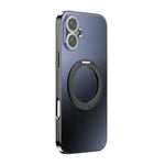 360도 회전 홀더 MagSafe 전기 도금 휴대폰 케이스 렌즈 커버 포함, 아이폰 17 프로 맥스용, 아이폰 17 프로용, 아이폰 17용, 아이폰 에어용, 아이폰 16 프로 맥스용, 아이폰 16 프로용