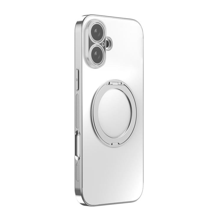 360도 회전 홀더 MagSafe 전기 도금 휴대폰 케이스 렌즈 커버 포함, 아이폰 17 프로 맥스용, 아이폰 17 프로용, 아이폰 17용, 아이폰 에어용, 아이폰 16 프로 맥스용, 아이폰 16 프로용