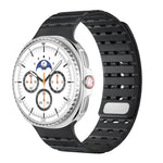 Breathable Magnetic Silicone Watch Band, For Samsung Galaxy Watch8 / Watch8 Classic