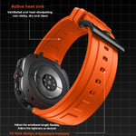 Triple-Layer Armour Silicone Watch Band, For Samsung Galaxy Watch Ultra / Ultra 2025