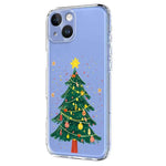 Christmas-themed Printed TPU Phone Case, For iPhone 15