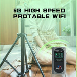 M2D-E 2.4G / 5.8G Dual Band 600Mbps WiFi 6 MiFi Portable 5G Router Eurasia Version