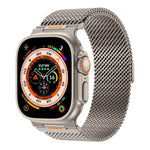 Vitality 거친 메시 밀라노 마그네틱 시계 밴드, Apple Watch 42 / 44 / 45 / 46 / 49mm용