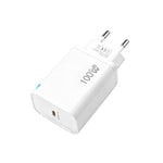 TE-PD46 GaN 100W PD 45W 완전 호환 프로토콜 충전기, 유럽 플러그