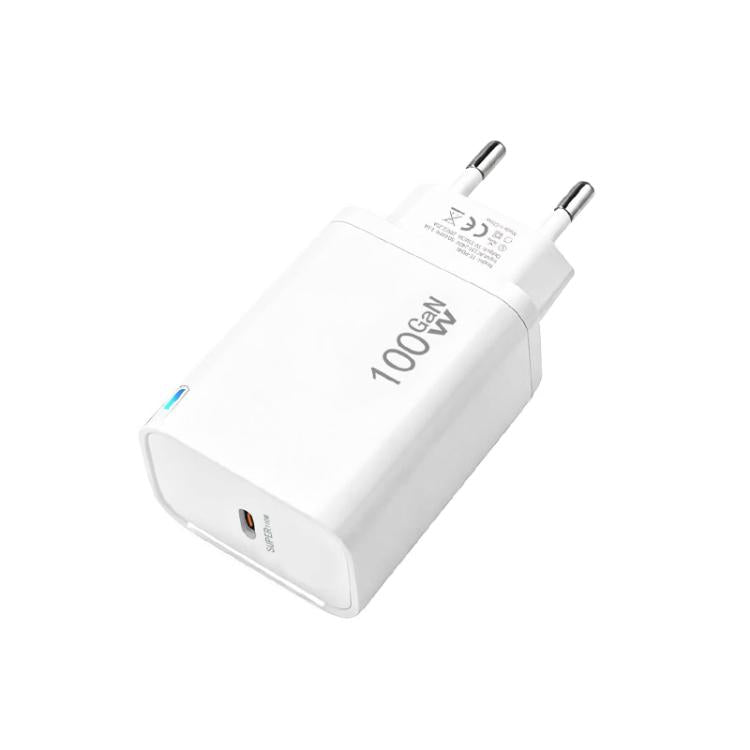 TE-PD46 GaN 100W PD 45W 완전 호환 프로토콜 충전기, 유럽 플러그