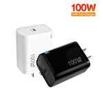 TE-PD46 GaN 100W PD 45W 완전 호환 프로토콜 충전기, 미국 플러그
