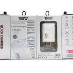 TE-PD46 GaN 100W PD 45W 완전 호환 프로토콜 충전기, 미국 플러그