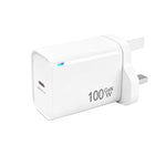 TE-PD46 GaN 100W PD 45W 완전 호환 프로토콜 충전기, 영국 플러그