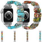 임페리얼 스톤 세라믹 팔찌 시계 밴드, 애플 워치 46mm / 49mm / 45mm / 44mm용, 애플 워치 42mm / 41mm / 40mm / 38mm용
