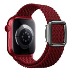 모던 스타일 자석 버클 직조 나일론 시계 밴드, Apple Watch 46mm / 49mm / 45mm / 44mm용, Apple Watch 42mm / 41mm / 40mm / 38mm용