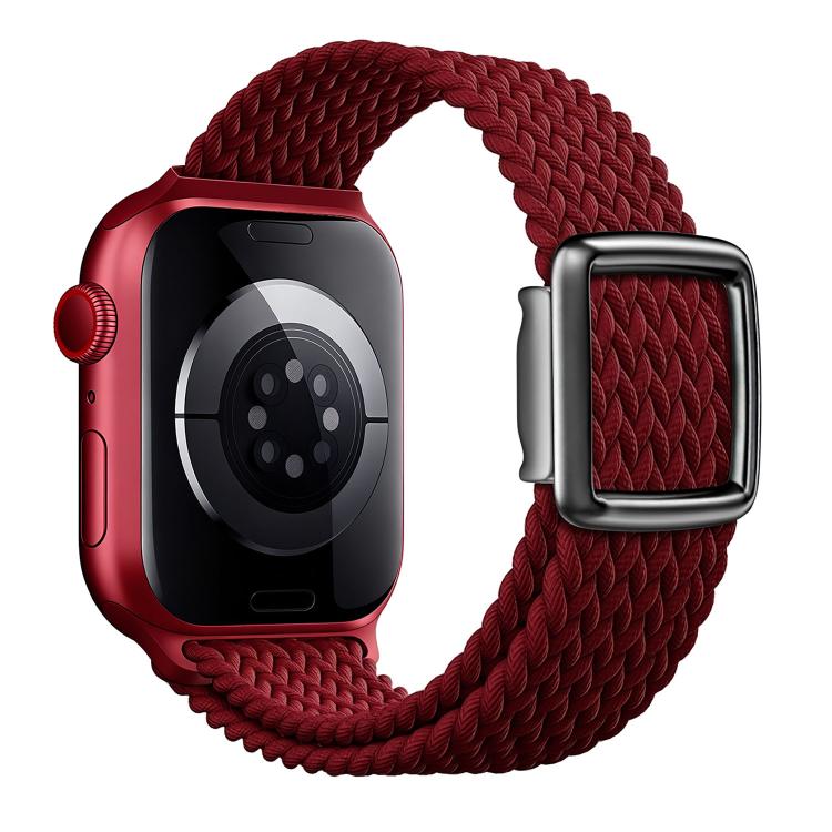 모던 스타일 자석 버클 직조 나일론 시계 밴드, Apple Watch 46mm / 49mm / 45mm / 44mm용, Apple Watch 42mm / 41mm / 40mm / 38mm용