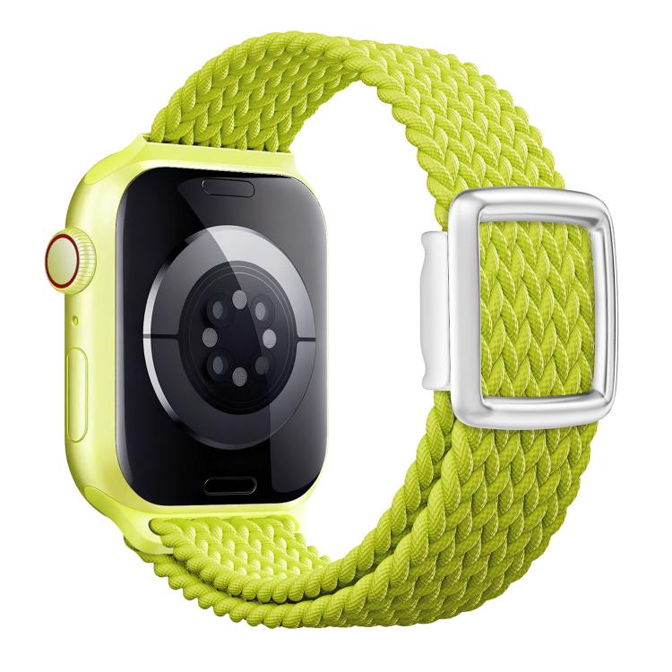 모던 스타일 자석 버클 직조 나일론 시계 밴드, Apple Watch 46mm / 49mm / 45mm / 44mm용, Apple Watch 42mm / 41mm / 40mm / 38mm용