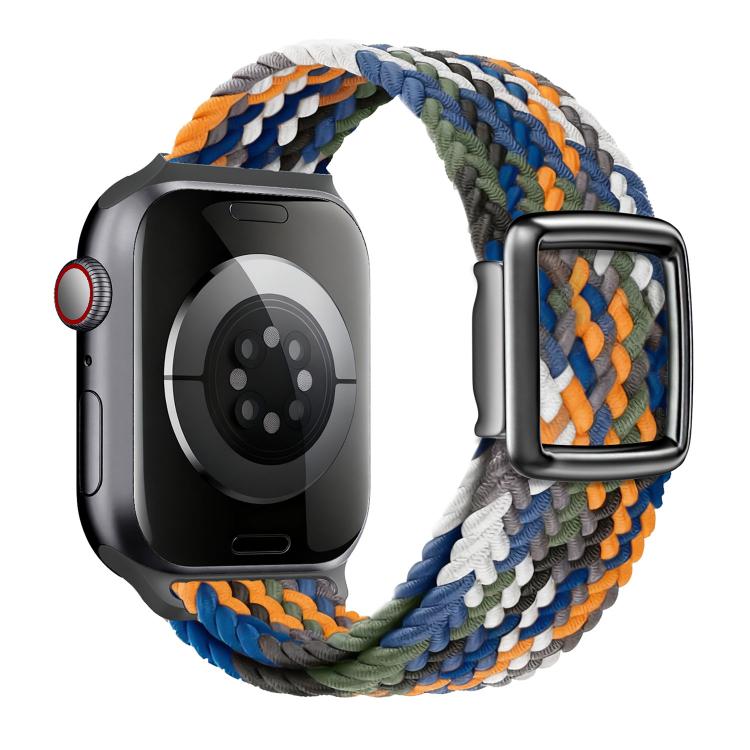 모던 스타일 자석 버클 직조 나일론 시계 밴드, Apple Watch 46mm / 49mm / 45mm / 44mm용, Apple Watch 42mm / 41mm / 40mm / 38mm용