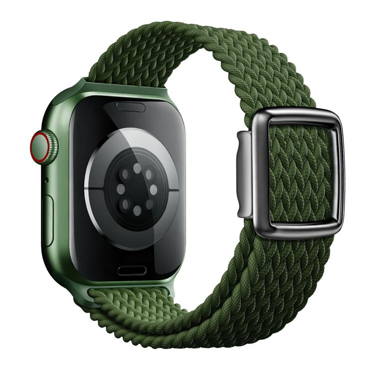 모던 스타일 자석 버클 직조 나일론 시계 밴드, Apple Watch 46mm / 49mm / 45mm / 44mm용, Apple Watch 42mm / 41mm / 40mm / 38mm용