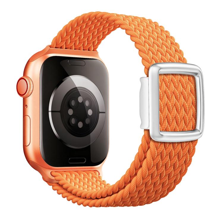 모던 스타일 자석 버클 직조 나일론 시계 밴드, Apple Watch 46mm / 49mm / 45mm / 44mm용, Apple Watch 42mm / 41mm / 40mm / 38mm용
