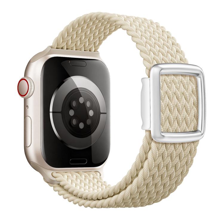 모던 스타일 자석 버클 직조 나일론 시계 밴드, Apple Watch 46mm / 49mm / 45mm / 44mm용, Apple Watch 42mm / 41mm / 40mm / 38mm용
